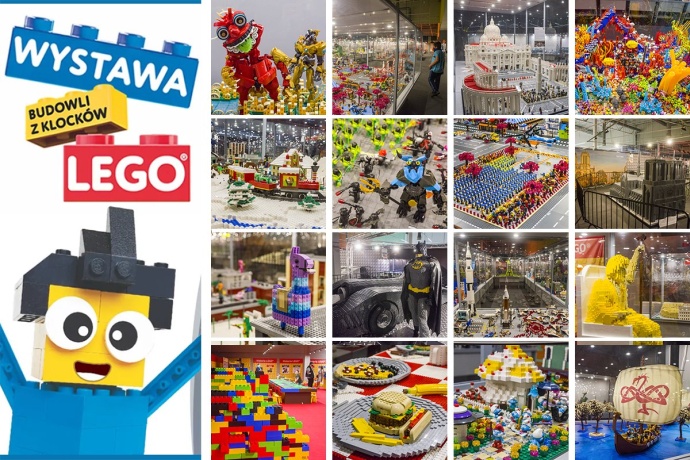 Wystawa klocków Lego w Gliwicach
