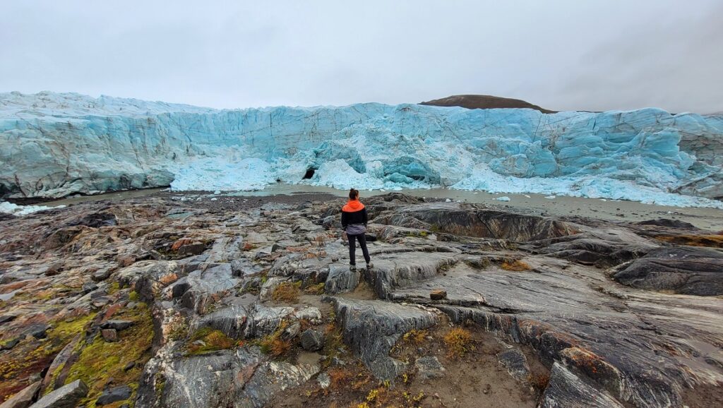Kangerlussuaq lodowiec russel